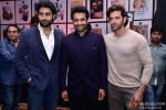 Abhishek Bachchan, Jackky Bhagnani and Hrithik Roshan attend Vashu Bhagnani's party to celebrates 25 Movies in Bollywood