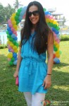 Tara Sharma celebrates Holi with Cancer patients Pic 1