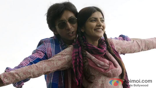 Anshuman Jha in a still from movie ‘Yeh Hai Bakrapur’