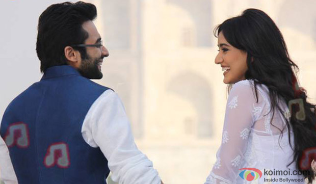 Jackky Bhagnani and Neha Sharma in a still from movie ‘Youngistaan’