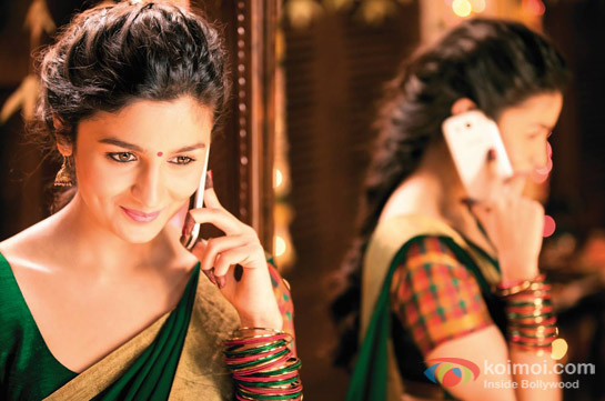 Alia Bhatt in a still from movie ‘2 States’