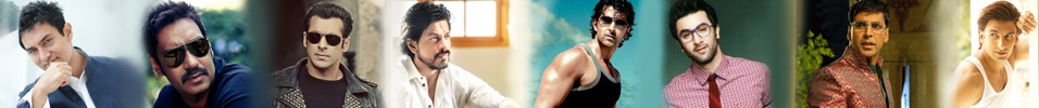Aamir Khan, Ajay Devgn, Salman Khan, Shah Rukh Khan, Hrithik Roshan, Ranbir Kapoor, Akshay Kumar and Ranveer Singh Aamir Khan, Ajay Devgn, Salman Khan, Shah Rukh Khan, Hrithik Roshan, Ranbir Kapoor, Akshay Kumar and Ranveer Singh