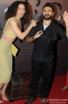 Kangana Ranaut and Vir Das during the press meet of film 'Revolver Rani' Pic 1