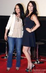 Ayesha Shroff and Krishna Shroff during the trailer launch of 'Heropanti'
