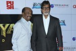 Amitabh Bachchan during the launch of Rajinikanth's 'Kochadaiiyaan' Hindi trailer