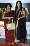 Latha Rangachari Rajinikanth and Soundarya Rajinikanth during the launch of Rajinikanth's 'Kochadaiiyaan' Hindi trailer