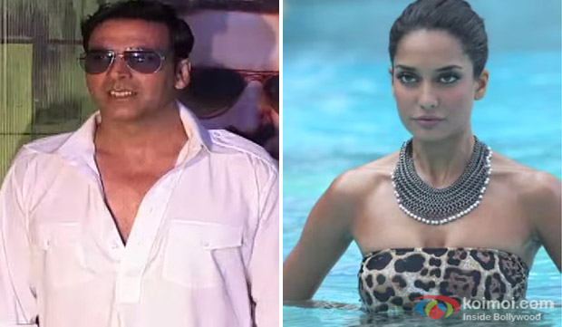 Akshay Kumar and Lisa Haydon