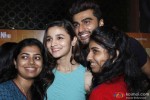 Alia Bhatt and Arjun Kapoor meet viewers of '2 States' in Mumbai's Multiplex Pic 2