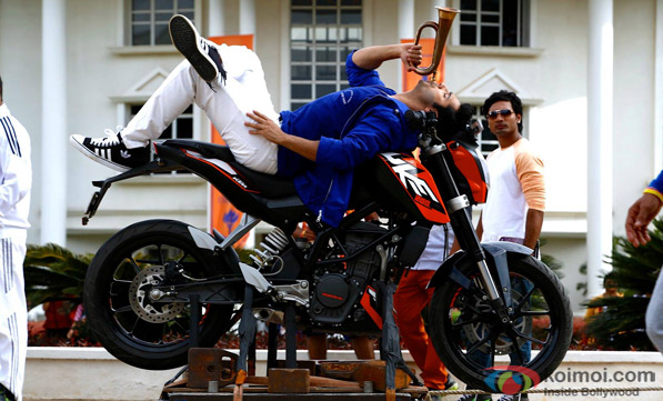 Varun Dhawan in a still from movie 'Main Tera Hero'