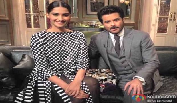 Sonam Kapoor and Anil Kapoor