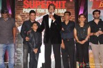 Nitesh Tiwari, Bhushan Kumar, Amitabh Bachchan, Parth Bhalerao, Boman Irani, Usha Jadhav, Krishan Kumar, Renu Ravi Chopra and Kapil Chopra during the success bash of 'Bhoothnath Returns'
