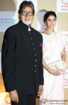 Amitabh Bachchan and Shweta Bachchan at Swades Foundation's Show