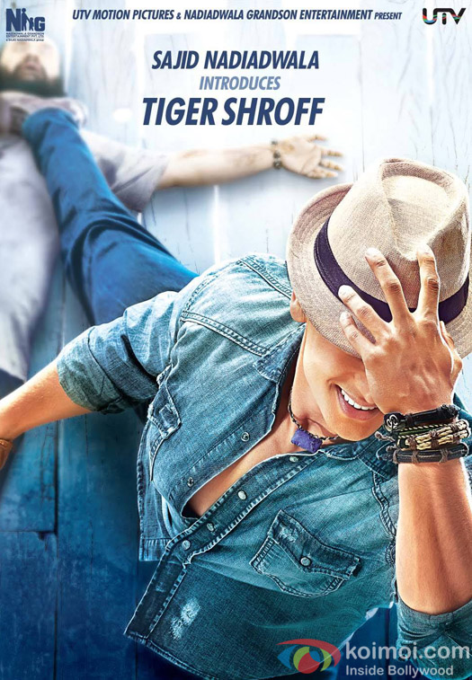 Tiger Shroff star ’Heropanti’ movie first look poster Tiger Shroff star ’Heropanti’ movie first look poster