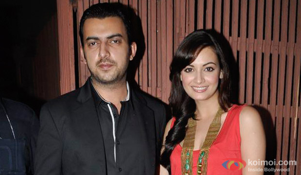 Sahil Sangha and Dia Mirza