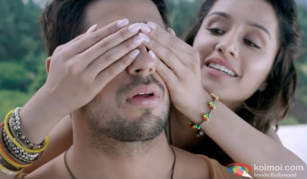 Sidharth Malhotra and Shraddha Kapoor in a still from movie 'Ek Villain'