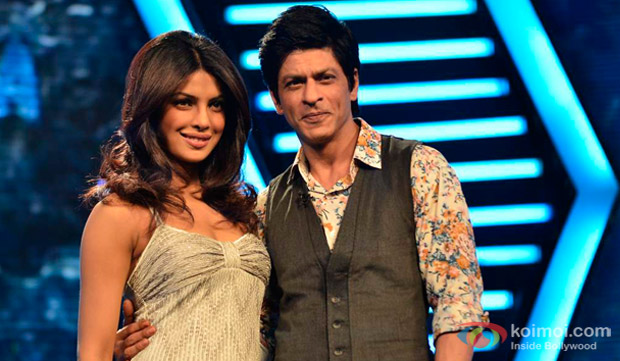 Priyanka Chopra  and Shah Rukh Khan