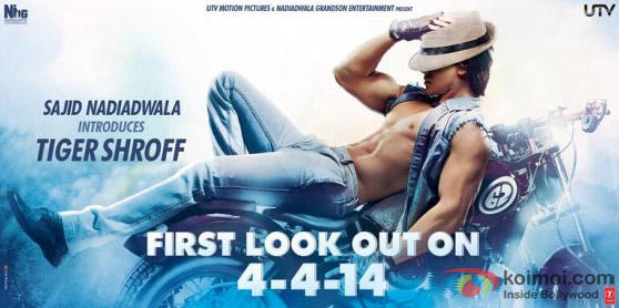 Tiger Shroff 1st Look - Heropanti