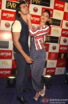 Varun Dhawan and Ileana DCruz during the promotion of film 'Main Tera Hero' in Delhi Pic 2