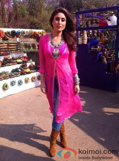 Kareena Kapoor Shooting In Akshay's Movie 'Gabbar' Kareena Kapoor Shooting In Akshay's Movie 'Gabbar'