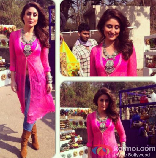 Kareena Kapoor Shooting In Akshay's Movie 'Gabbar' Kareena Kapoor Shooting In Akshay's Movie 'Gabbar'
