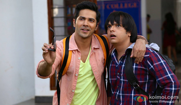 Varun Dhawan in a still from movie 'Main Tera Hero'