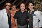 Shakti Kapoor, David Dhawan, Anupam Kher and Tusshar Kapoor during the party of Milap Zaveri