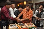 Sanjay Gupta, David Dhawan and Tusshar Kapoor during the party of Milap Zaveri