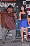 Ganesh Acharya and Madalasa Sharma during the music launch of 'Samrat & Co.'