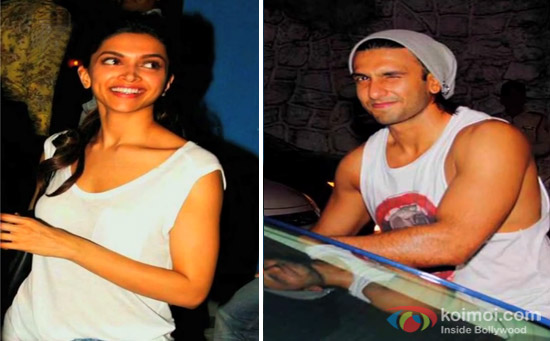Deepika Padukone and Ranveer Singh