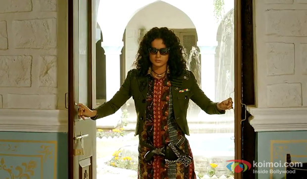Kangana Ranaut in a still from movie ‘Revolver Rani’