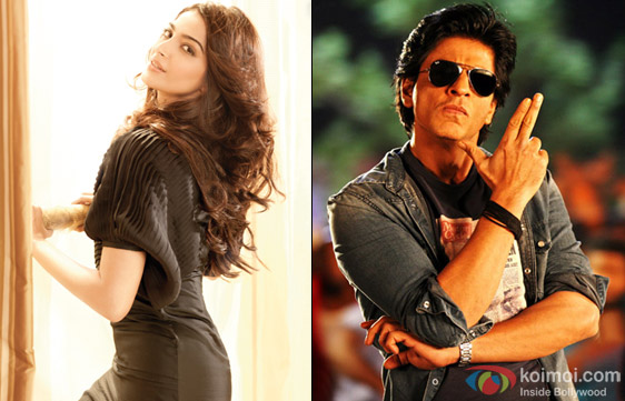 Sonam Kapoor and Shah Rukh Khan
