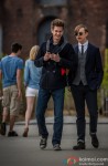 Andrew Garfield and Dane DeHaan in The Amazing Spiderman 2 Movie Stills
