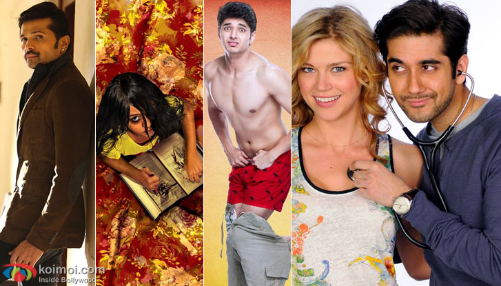 still from movie 'The Xpose', 'Pizza', 'Kuku Mathur Ki Jhand Ho Gayi' and 'Dr. Cabbie'