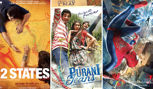 ’2 States’, ‘Purani Jeans’, and ‘The Amazing Spider-Man 2’ Movie Poster