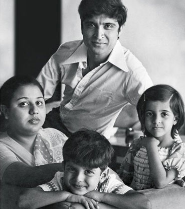 Javed Akhtar and Honey Irani