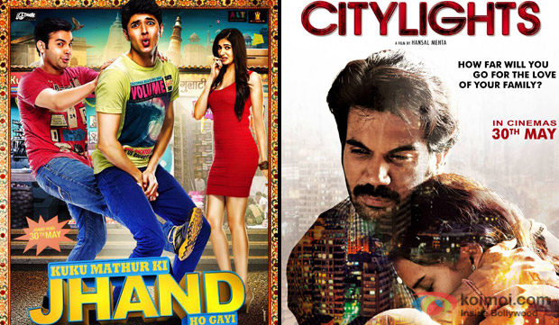 'Kuku Mathur Ki Jhand Ho Gayi' and 'Citylights' Movie Poster
