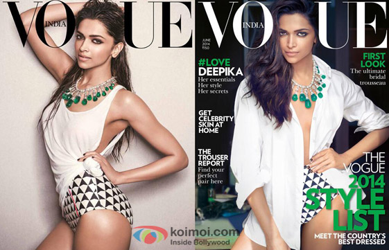 Deepika Padukone Dazzles On The Vogue Cover