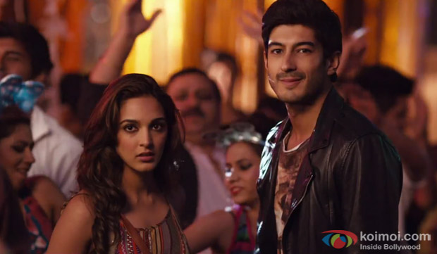 Kiara Advani and Mohit Marwah in a 'Good In Bed' song still from movie 'Fugly'
