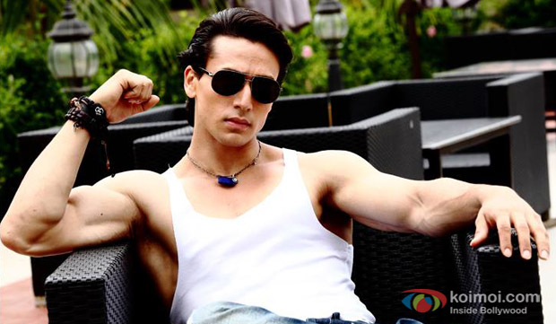 Tiger Shroff in a still from movie ‘Heropanti’