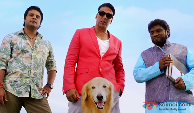  Akshay Kumar in a still from movie 'It's Entertainment'