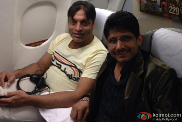 Shoaib Akhtar and Kamaal R Khan