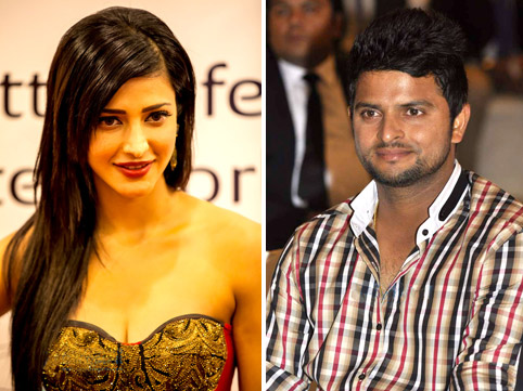 Shruti Haasan And Suresh Raina