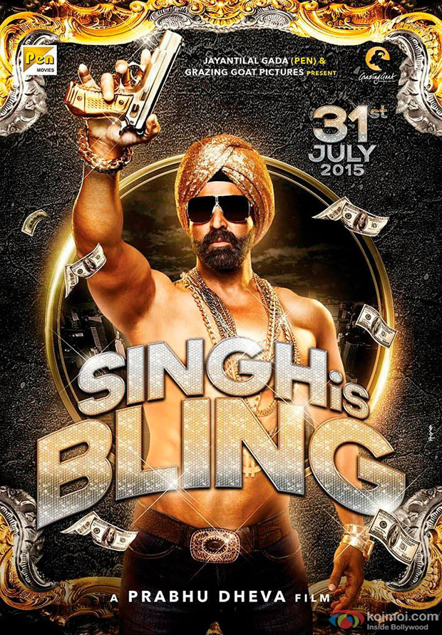 Akshay Kumar in a still from Singh Is Bling Movie