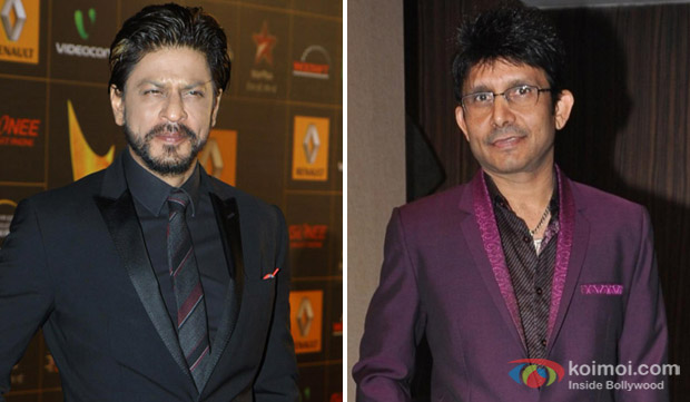 Shah Rukh Khan and Kamal Rashid Khan Shah Rukh Khan and Kamal Rashid Khan