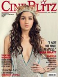 Pretty Lady Alia Bhatt On The Cine Blitz Cover