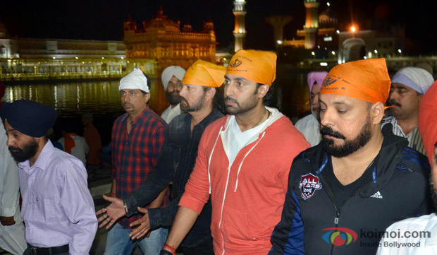 Abhishek Bachchan At Golden Temple
