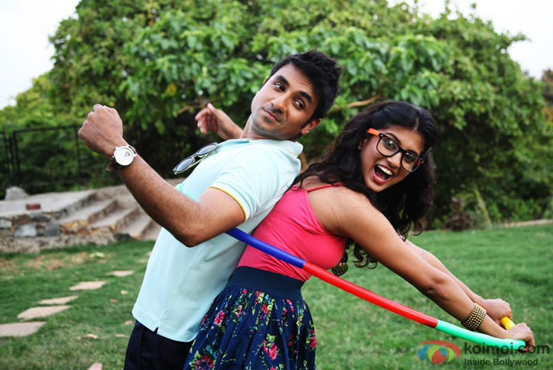 Vir Das and Vega Tamotia in a still from movie ‘Amit Sahni Ki List’ Vir Das and Vega Tamotia in a still from movie ‘Amit Sahni Ki List’