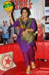 Vidya Balan Poses With A Football At 'Bobby Jasoos' Promotions