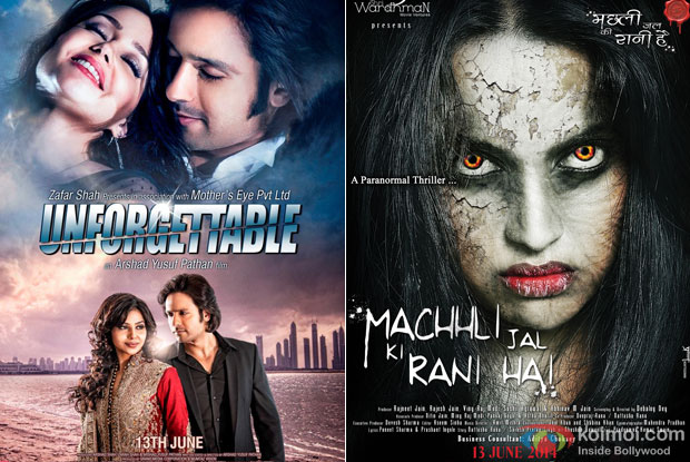 Unforgettable and Machhli Jal Ki Rani Hai Movie Poster