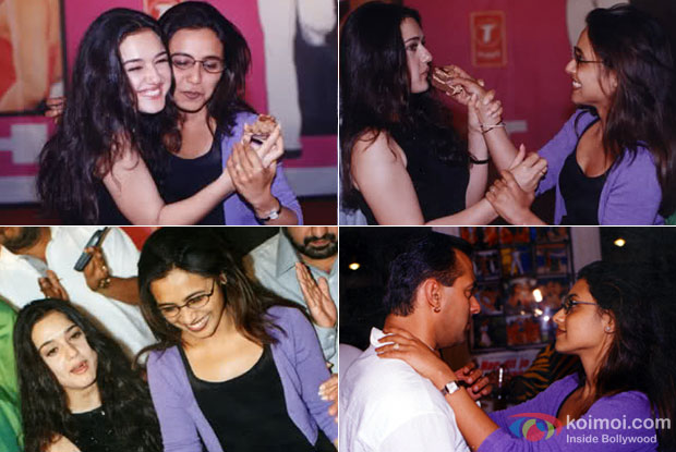 Rani Mukerji, Preity Zinta and Salman Khan At Har Dil Jo Pyaar Karega Success Party